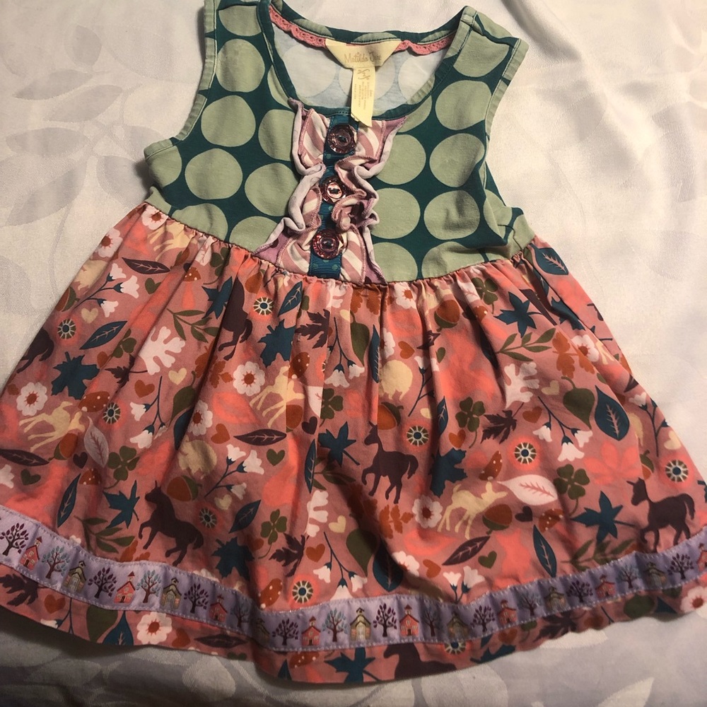 Matilda Jane unicorn dress size 2t